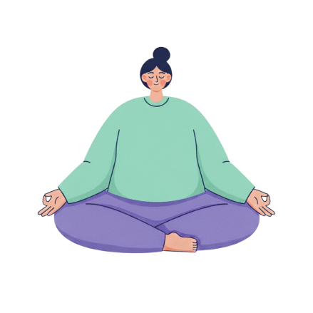 Relaxed support illustration